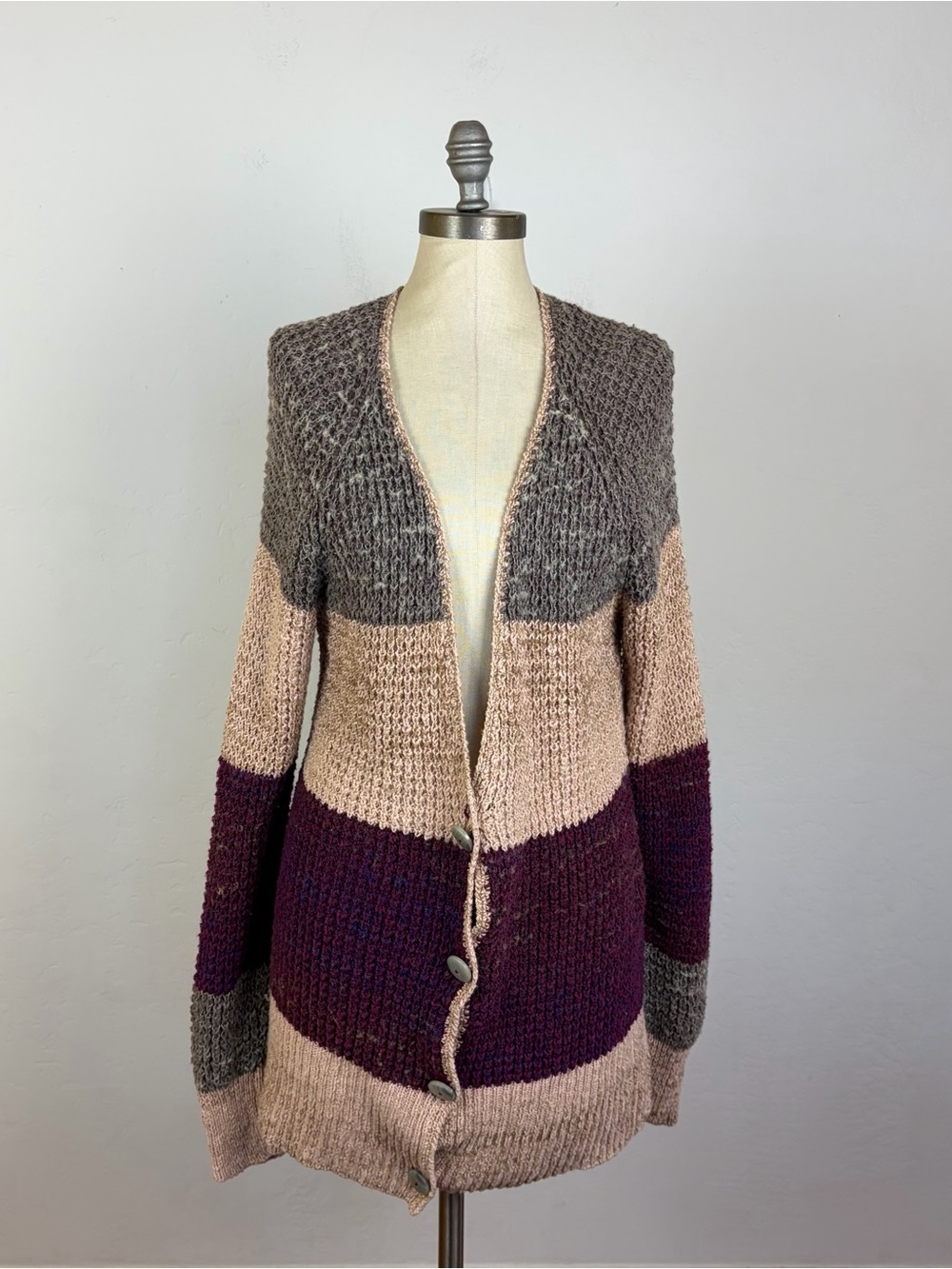 Free People Lake Tahoe Stripe Cardigan